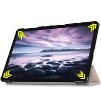 imoshion Coque tablette Trifold Samsung Galaxy Tab A 10.5 (2018) - Rose Doré