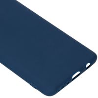 imoshion Coque Couleur Samsung Galaxy A41 - Bleu foncé