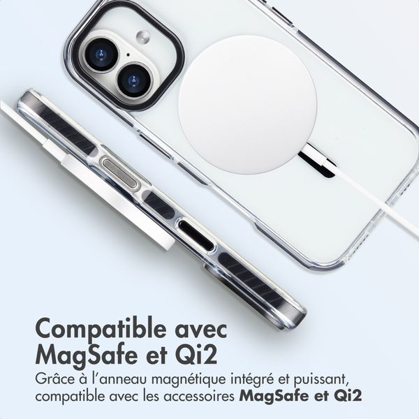 imoshion Coque Combat MagSafe Apple iPhone 16 - Noir