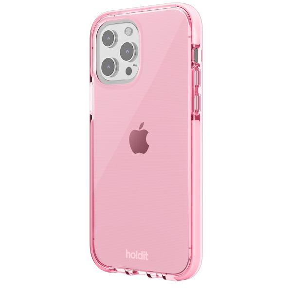 Holdit Coque Seethru iPhone 13 Pro - Bright Pink