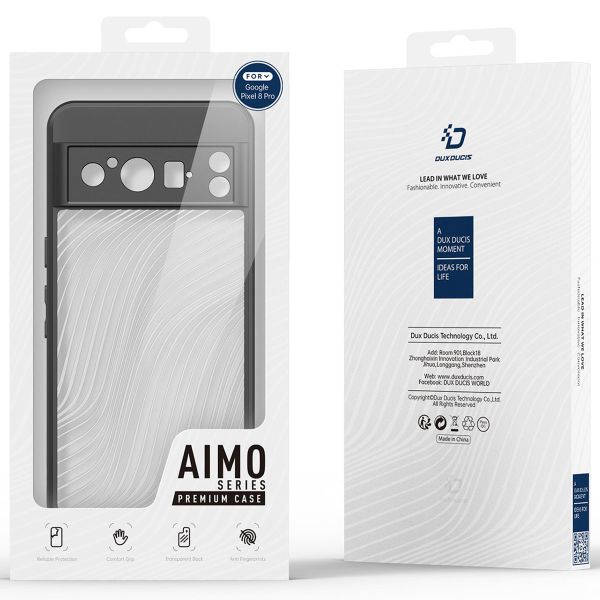 Dux Ducis Coque arrière Aimo Google Pixel 8 Pro - Transparent