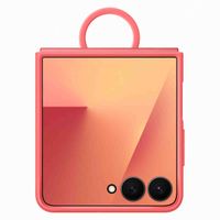 Samsung Original Coque en silicone Ring Samsung Galaxy Z Flip 7 - Red