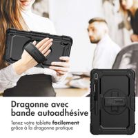 Accezz Coque arrière Defender XT Samsung Galaxy Tab S8 Plus / S7 Plus / S7 FE 5G - Noir