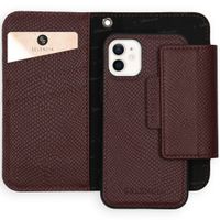 Selencia Etui portefeuille serpent amovible 2-en-1 iPhone 12 Mini