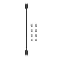 Beats Studio Buds + Earbuds - Écouteurs sans fil - Réduction active du bruit - Cosmic Silver