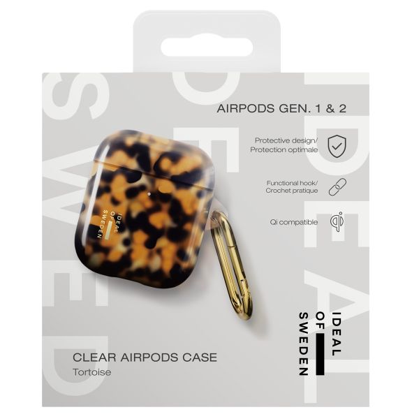 iDeal of Sweden Coque clear Apple AirPods 1 / 2 - Tortoise