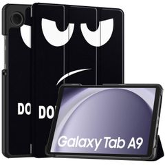 imoshion Coque tablette Design Samsung Galaxy Tab A9 8.7 pouces - Don't touch