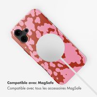 Selencia Coque arrière Vivid avec MagSafe Apple iPhone 16 - Moo’d Blush Pink