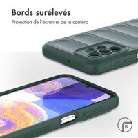 imoshion Coque arrière EasyGrip Samsung Galaxy A23 (5G) - Vert foncé