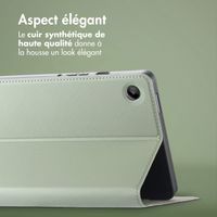 Accezz Coque tablette Classic Samsung Galaxy Tab A9 8.7 pouces - Vert