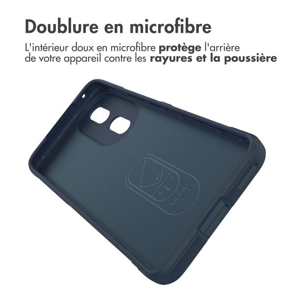 imoshion Coque arrière EasyGrip Honor 90 - Bleu foncé