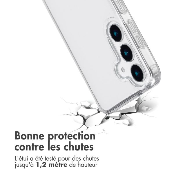 imoshion Coque Stand Samsung Galaxy S25 Plus - Transparent