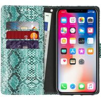 Etui de téléphone imprimé de serpent iPhone X / Xs