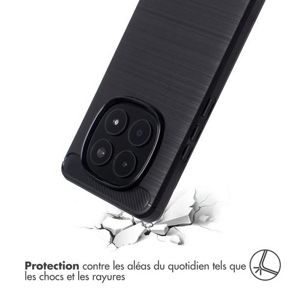 imoshion Coque Brushed Xiaomi Redmi Note 15 (5G) - Noir