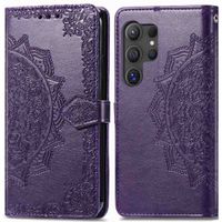 imoshion Etui de téléphone portefeuille Mandala Samsung Galaxy S24 Ultra - Violet