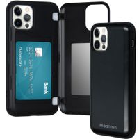 imoshion Coque avec support de passe iPhone 12 (Pro) - Noir