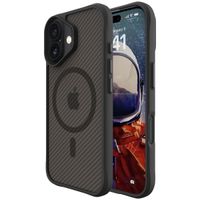 imoshion Rugged Hybrid Carbon Case avec MagSafe iPhone 16 Plus - Noir