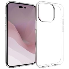 Accezz Coque Clear Apple iPhone 14 Pro - Transparent