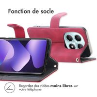 imoshion Etui de télephone portefeuille avec cordon Xiaomi Redmi Note 15 (4G) - Rouge