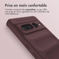 imoshion Coque arrière EasyGrip Google Pixel 7 Pro - Aubergine