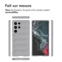 imoshion Coque arrière EasyGrip Samsung Galaxy S23 Ultra - Gris