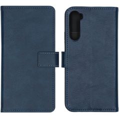 imoshion Étui de télephone portefeuille de luxe OnePlus Nord - Bleu foncé