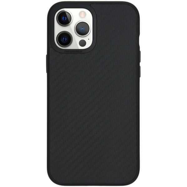 RhinoShield Coque SolidSuit iPhone 12 Pro Max - Carbon Fiber Black