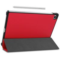 imoshion Coque tablette Trifold Samsung Galaxy Tab S6 Lite / Tab S6 Lite (2022) / Tab S6 Lite (2024) - Rouge