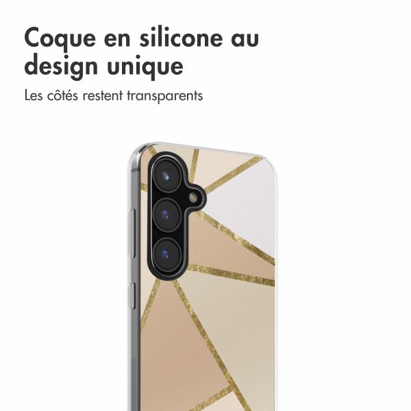 imoshion Coque Design Samsung Galaxy S24 FE - Graphic Beige