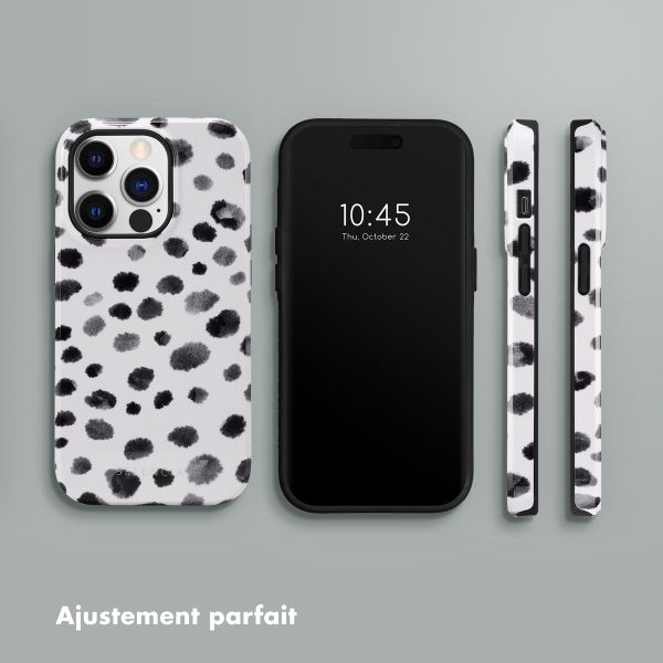Selencia Coque arrière Vivid Apple iPhone 14 Pro - Trendy Leopard
