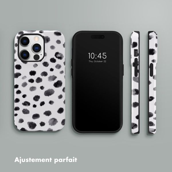 Selencia Coque arrière Vivid Tough iPhone 14 Pro  - Trendy Leopard