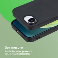 imoshion Coque Couleur Apple iPhone 16e - Noir
