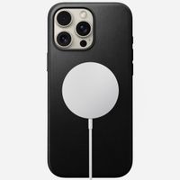 Nomad Coque Modern Leather avec MagSafe Apple iPhone 16 Pro Max - Nomad Black