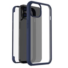 Accezz Coque de protection intégrale à 360° Apple iPhone 14 Pro Max - Bleu