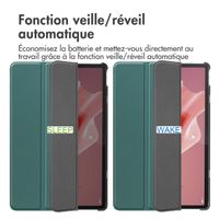 imoshion Coque tablette Trifold Lenovo Tab P12 - Vert foncé