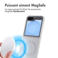 imoshion Coque Color Guard avec MagSafe Samsung Galaxy Z Flip 7 FE - Blanc