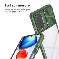 imoshion Coque arrière Camslider Xiaomi Redmi Note 11 Pro - Vert foncé