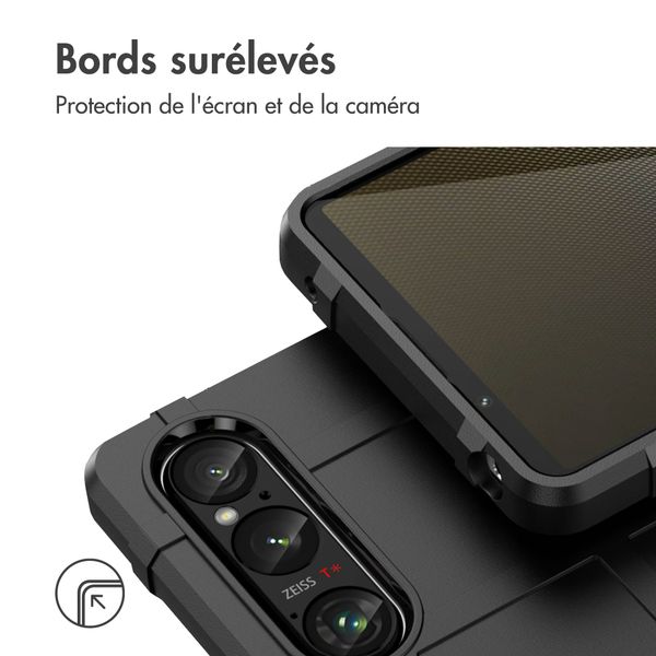 imoshion Coque Arrière Rugged Shield Sony Xperia 1 VI - Noir