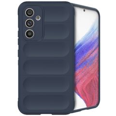 imoshion Coque arrière EasyGrip Samsung Galaxy A54 (5G) - Bleu foncé