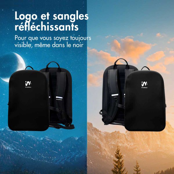 imoshion Sac à dos Hermétique et Étanche 20L - Grand - Noir