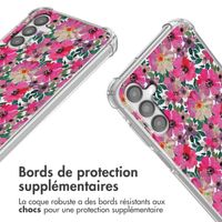 imoshion Coque Design avec cordon Samsung Galaxy A14 (5G/4G) - Flower Water