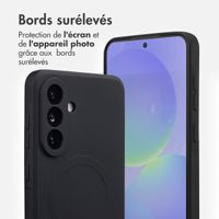 imoshion Coque Couleur avec MagSafe Samsung Galaxy A36 - Noir