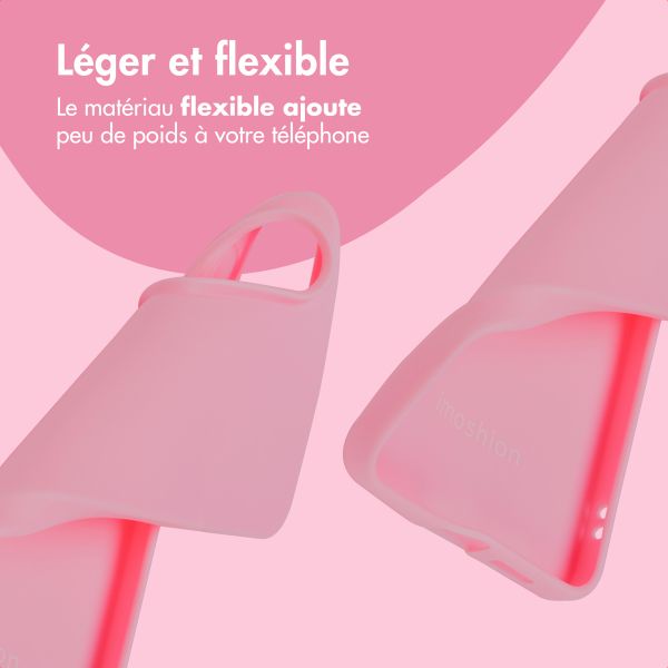 imoshion Coque Couleur Samsung Galaxy S25 Edge - Bubblegum Pink