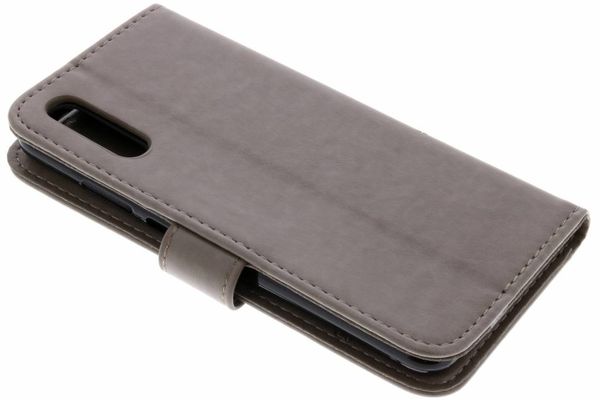 Etui de téléphone Fleurs de Trèfle Huawei 20 - Gris