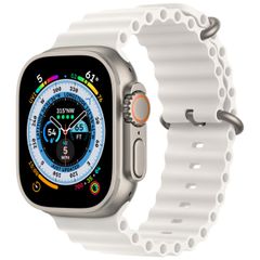 Apple Bracelet Ocean Apple Watch Series 1 t/m 11 / SE / Ultra (44/45/46/49 mm) - White