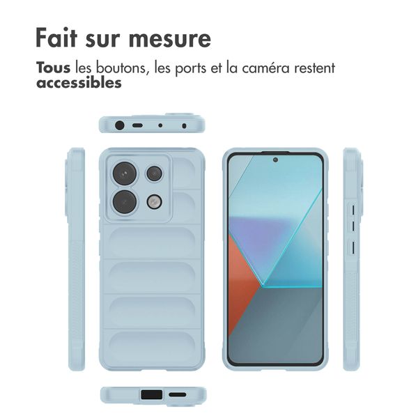 imoshion EasyGrip Backcover Xiaomi Poco X6 Pro - Bleu clair