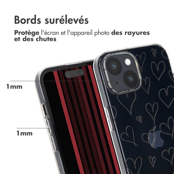 imoshion Coque Design Apple iPhone 15 - Hearts