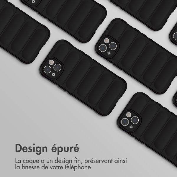 imoshion Coque arrière EasyGrip iPhone 14 - Noir