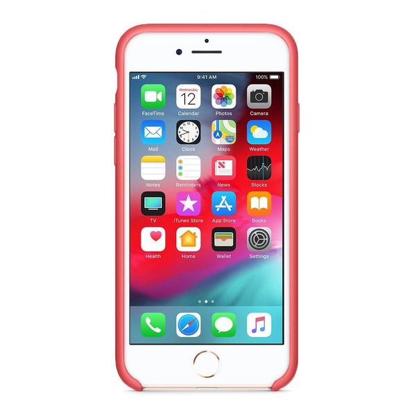 Apple Coque en silicone Apple iPhone SE (2022 / 2020) / 8 / 7 - Camelia