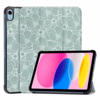 imoshion Coque tablette Design Trifold Apple iPad 11 (2025) 11 pouces A16 / iPad 10 (2022) 10.9 pouces - Botanica